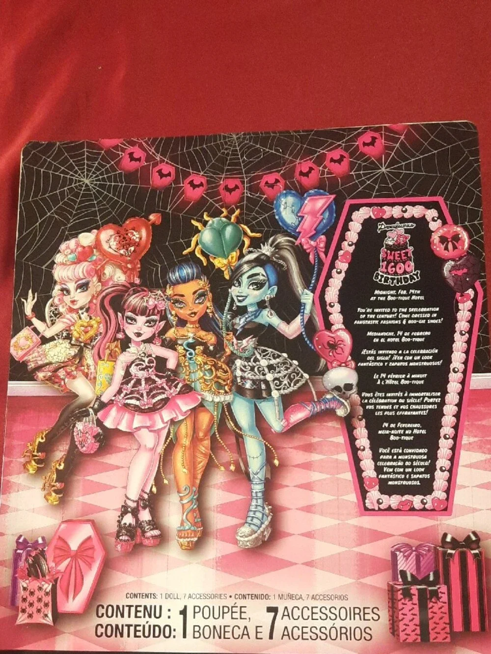 Monster High Cupid Asteria Scary Sweet Birthday New In Box